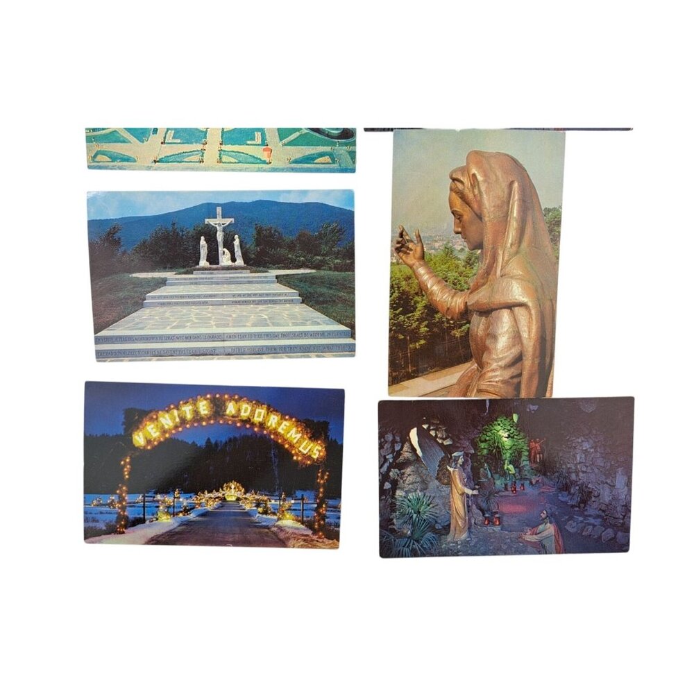 Vintage Ohio Massachusetts New Hampshire Postcards Lot Of 8 Scenic Religious - Picture 2 of 6